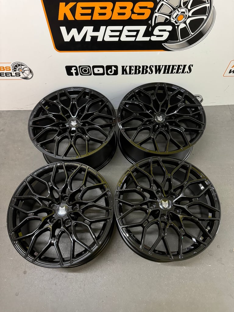 19” BMW FOX FX9 WHEELS 1 series 2 series 3 series 4 series 5 series 6 series