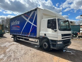 DAF TRUCKS CF65 [Phone number removed]8 ton Curtian side truck with tail lift Manaul 