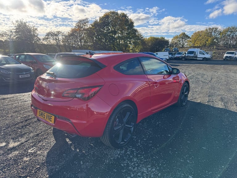 2015 Vauxhall Astra GTC 1.6T 16V 200 Limited Edition 3dr HATCHBACK Petrol Manual