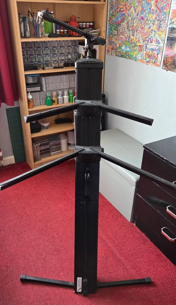 image for Ultimate Support System Keyboard Stand with Boom Mic