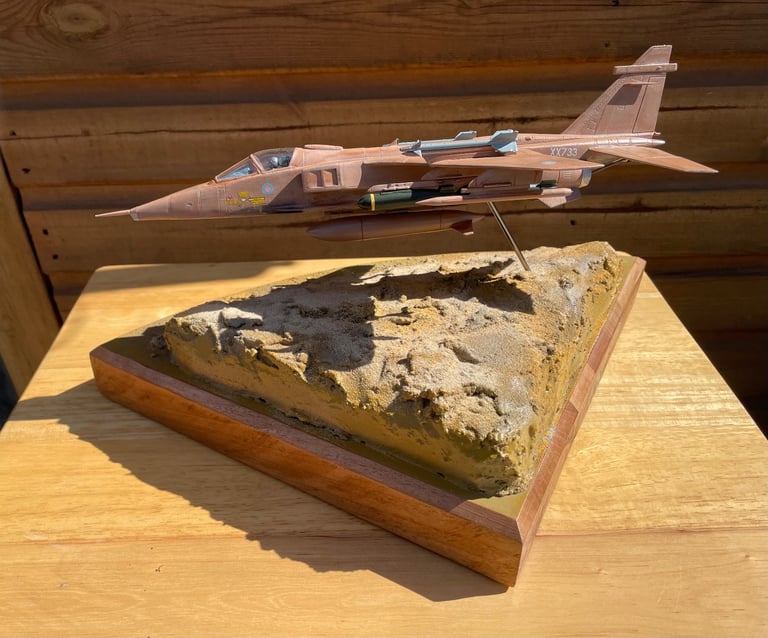 Handmade Model Aircraft Dioramas (prices in description)