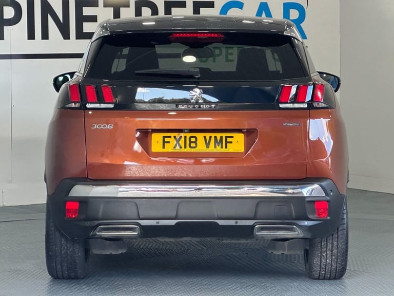 2018 Peugeot 3008 1.6 BlueHDi GT Line SUV 5dr Diesel Manual Euro 6 (s/s) (120 ps) HATCHBACK Diese...