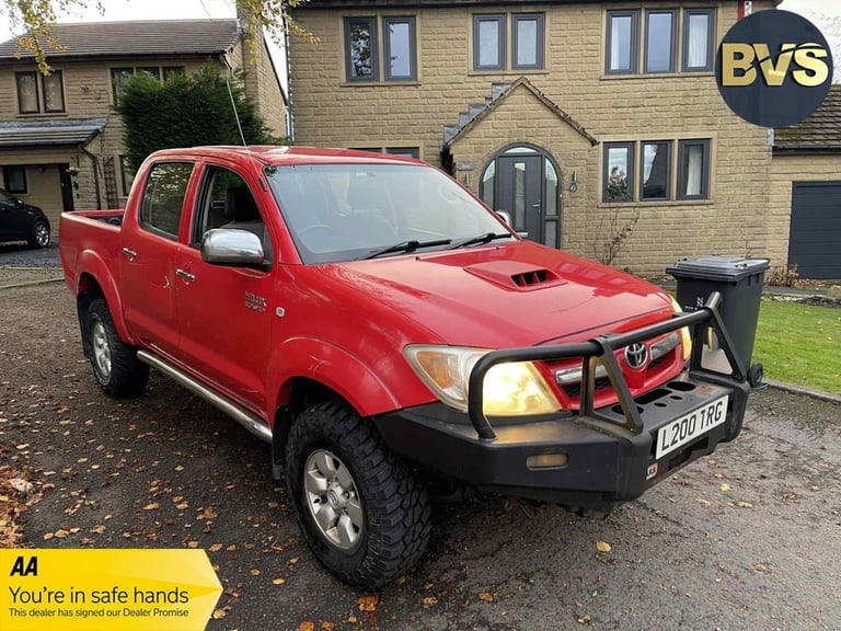 2008 Toyota Hilux 3.0 D-4D Invincible Pickup 4dr Diesel Automatic 4WD (246 g/km, 171 bhp) PICKUP ...