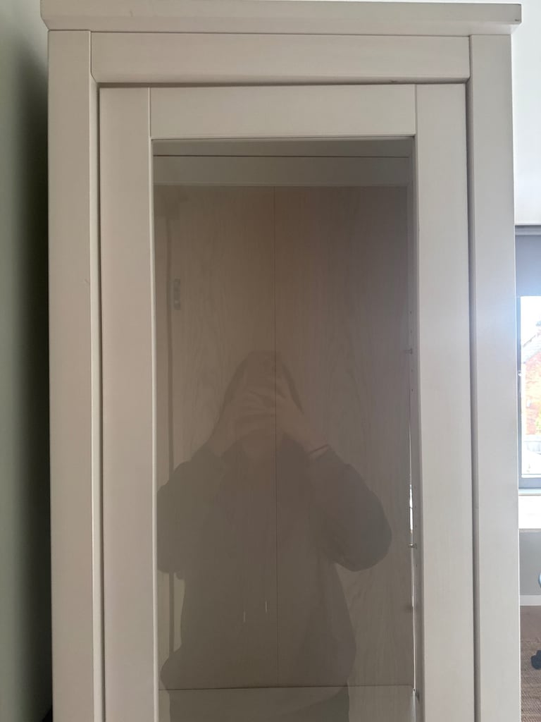 FREE – IKEA HEMNES Tall Glass-Door Cabinet 