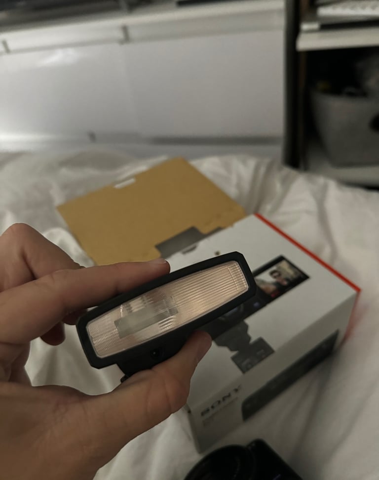 Sony ZV1 Camera (with Godox External Flash) | Similar to Canon G7X