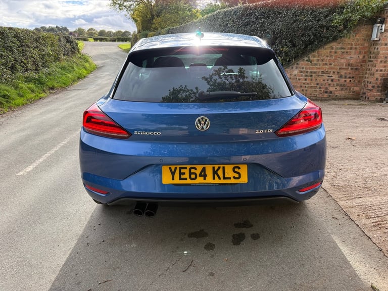 2014 Volkswagen Scirocco 2.0 TDI BLUEMOTION TECH GT 3DR 134K (BLUE) F.S.H NAV AA APPROVED  COUPE ...