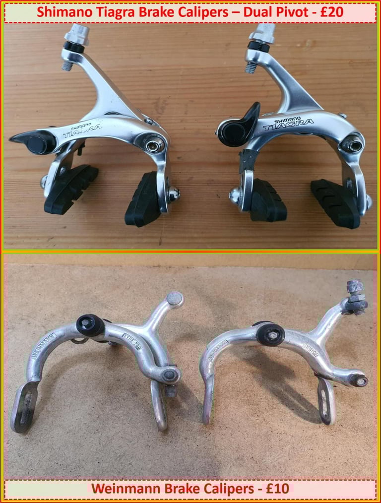 Road Bike Brake Calipers. (2 sorts).