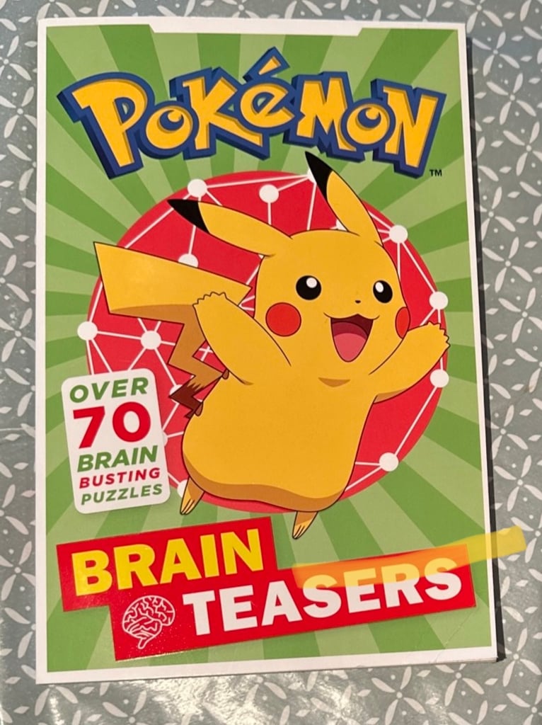 Pokémon Brain Teasers by Pokémon - NEW Book- (Paperback)