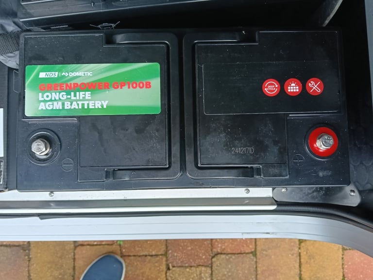 Dometic Green power 100ah 12volt Leisure battery 
