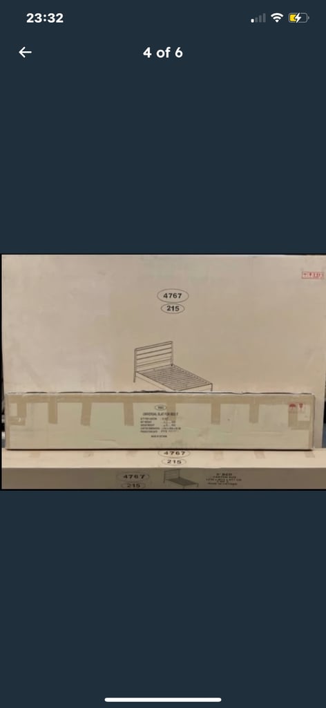 Brand New Kingsize Bed White Kingsize Bed New Boxed Oak Bed New 5ft Bed