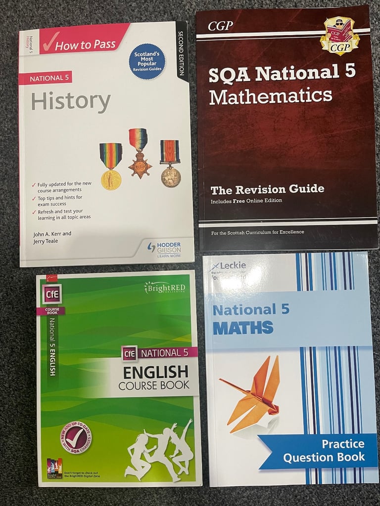 4 National 5 Books 