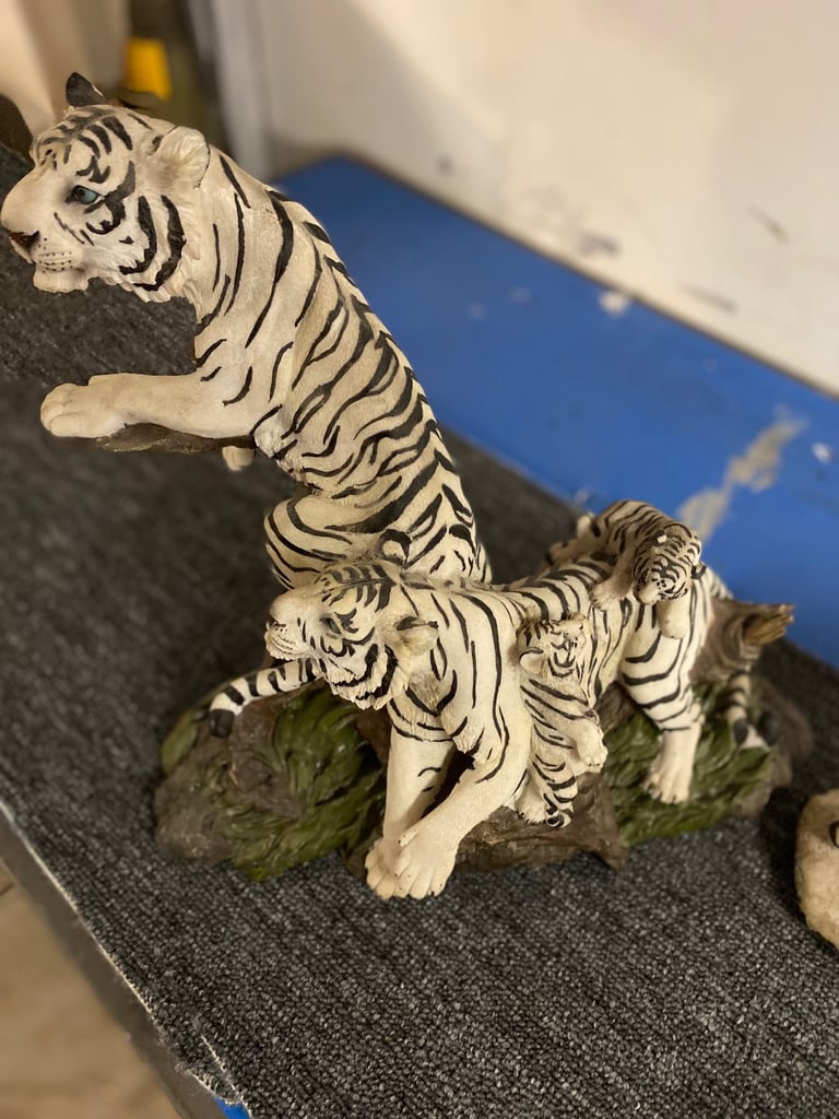 Job lot Tiger oranments 