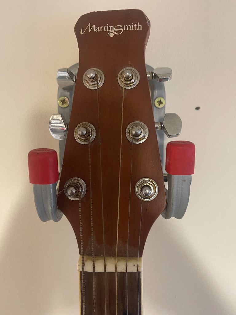 Martin Smith electro acoustic Bowl Round Back guitar Tiger Stripe Burst Brown?