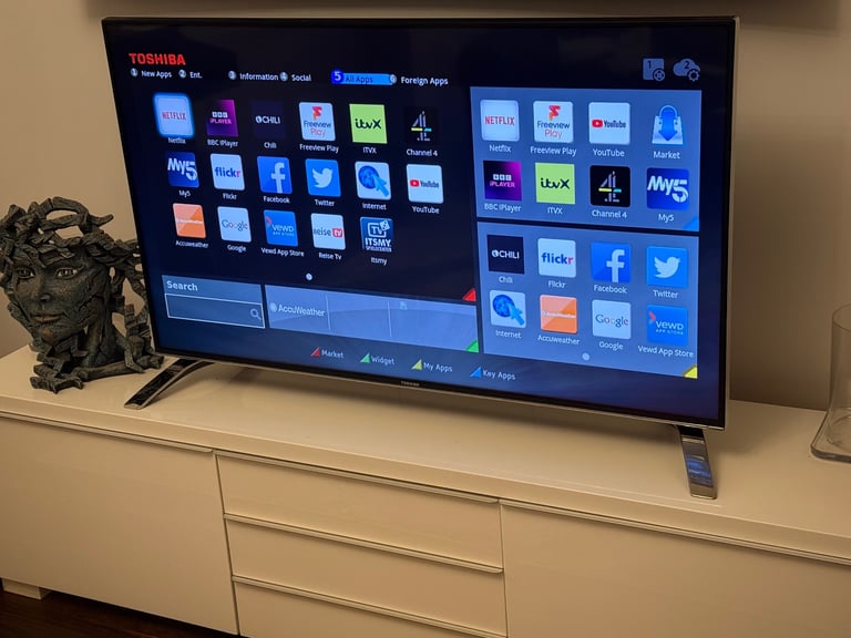 Toshiba 49 inch WiFi Smart LED TV 4K Ultra HD With Freeview Play
