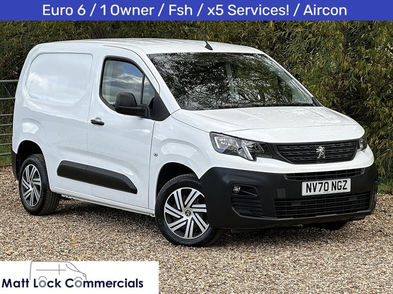 2021 Peugeot Partner 1000 1.5 BlueHDi 100 Professional Van PANEL VAN DIESEL Manual