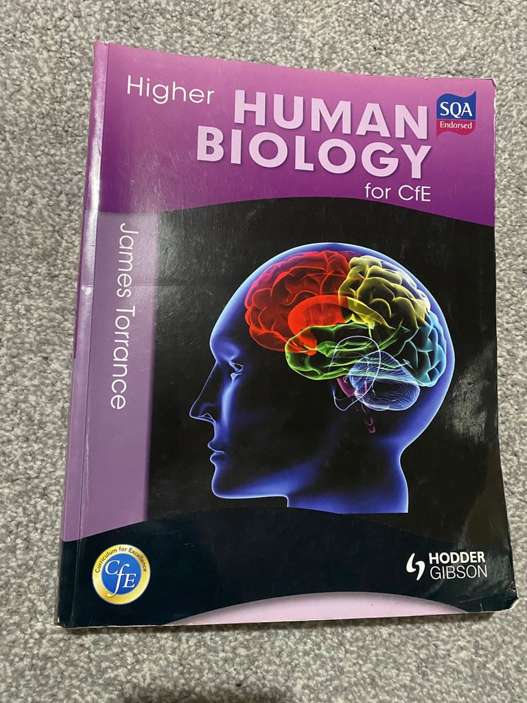 image for Hodder Gibson Higher Human Biology for cfe Textbook 