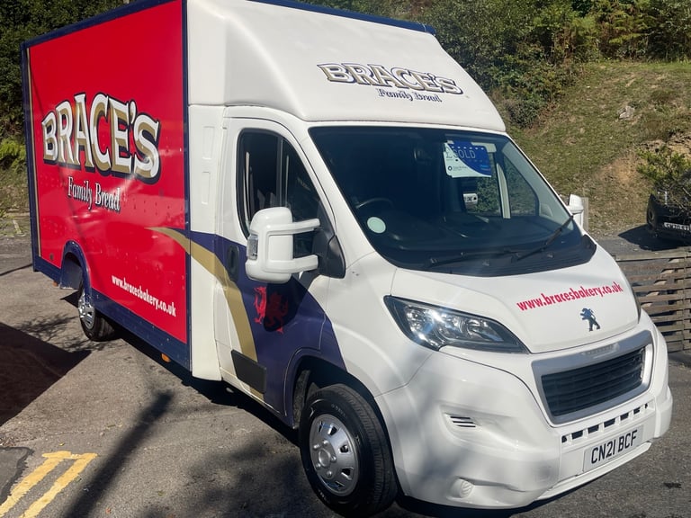 2021 Peugeot Boxer 2.2 BlueHDi  165ps Plus XLWB LOW LOADER LUTON Dropwell Luton Diesel Manual