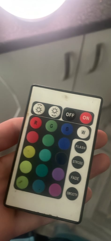 Multicoloured moon light 