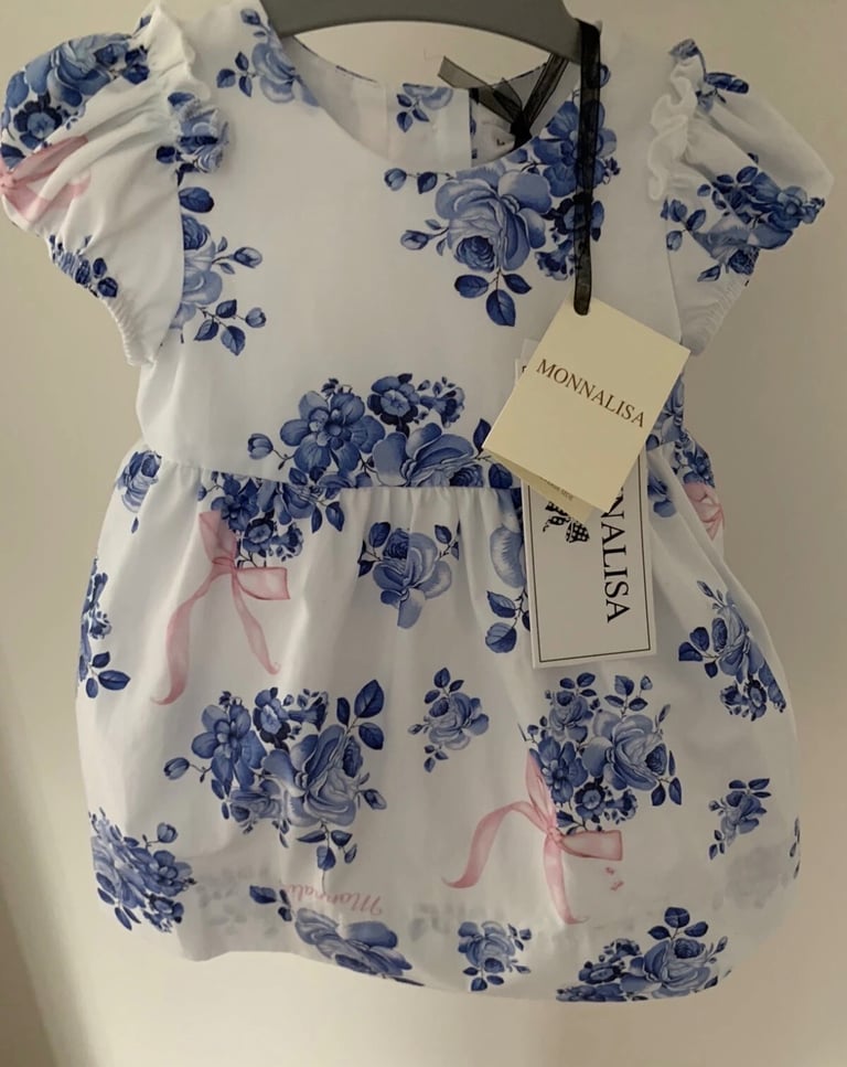 Size 3-6 months - Monnalisa Designer Baby Party Dress