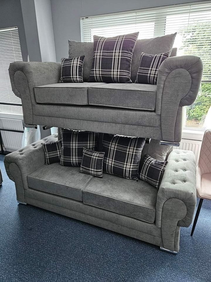 image for 🚛VERONA Sofa Set 3+2 & Corner ❤️Stylish Luxury❤️25% OFF Price😘Cash On Delivery🚛