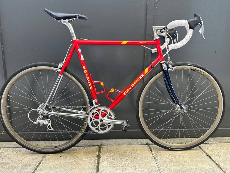 Eddy Merckx Corsa 01 Size/58 cm  Full Campagnolo 18 Speed Road Bike