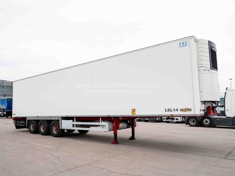 CHEREAU MEAT RAIL FRIDGE TRAILER 