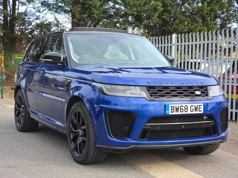 LAND ROVER RANGE ROVER SPORT 5.0 P575 V8 SVR Auto 4WD Euro 6 (s/s) 5dr 2018