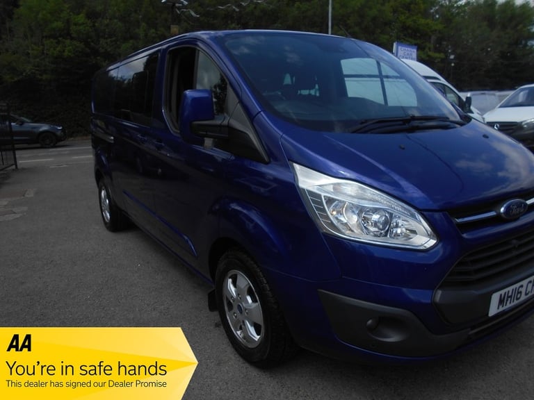 Ford Transit Custom 2016 310 LIMITED CREW-CAB NO VAT WET-BELT HAS JUST BEEN DONE