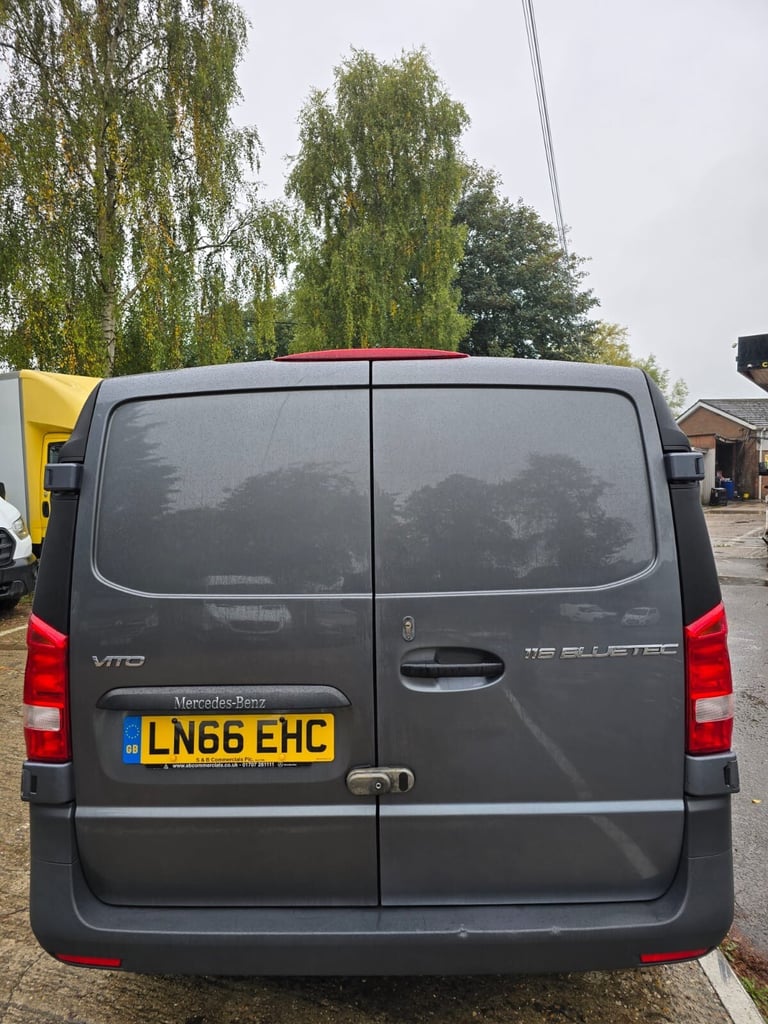 2016 Mercedes-Benz Vito 2.1 116 CDI BlueTEC G-Tronic+ AUTOMATIC RWD PANEL VAN Diesel Automatic
