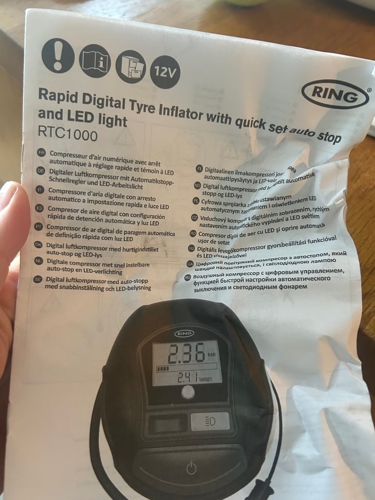 Rapid Tire Inflator RING 