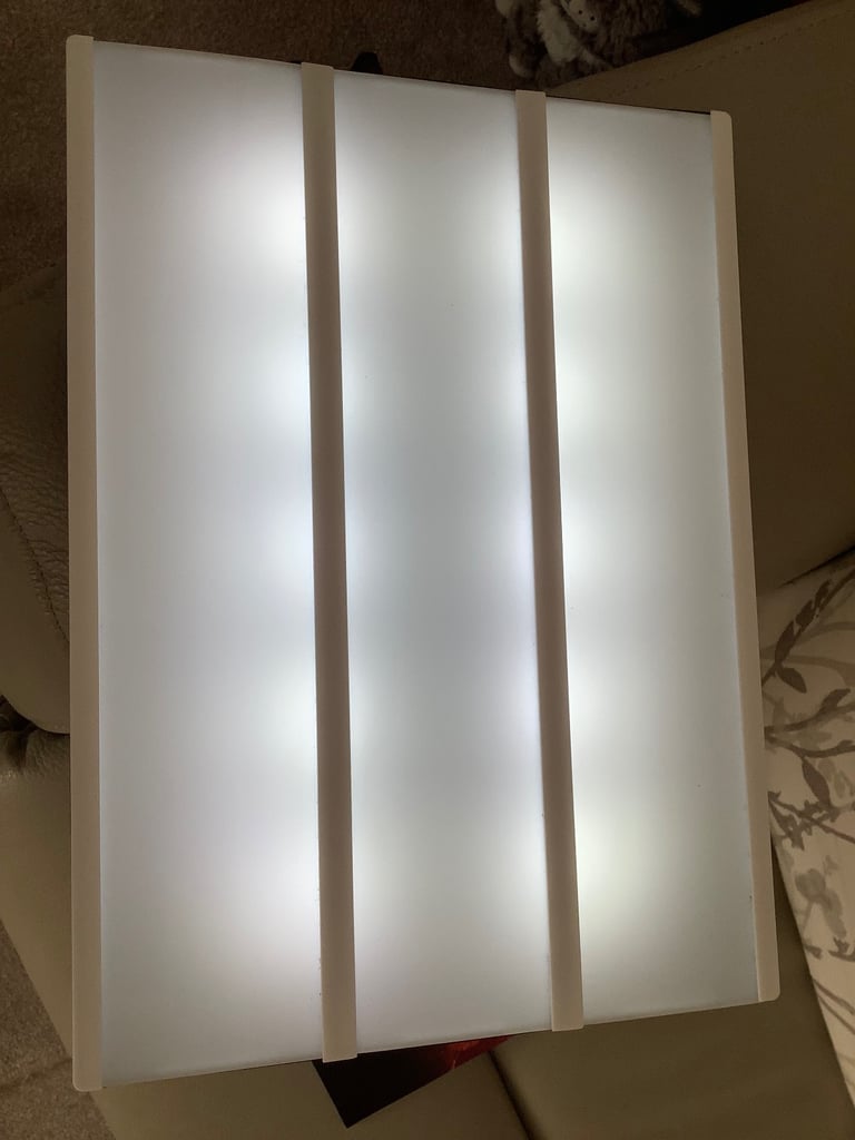 A4 light box with letters and emoji's - battery or USB - lead included