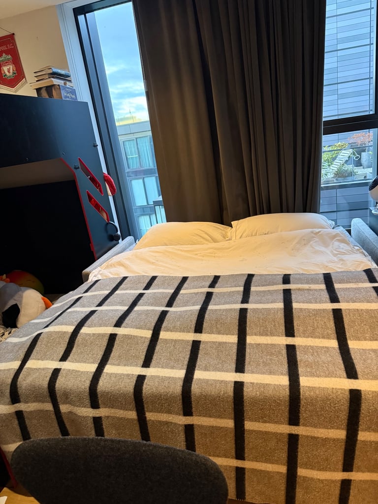 Custom-Made Sofa Bed –including Super King Mattress (180x200cm) – Kvadrat Hallingdal Fabric