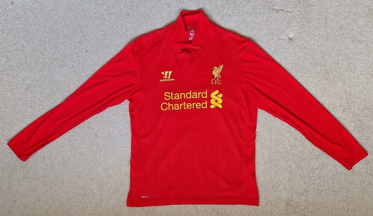 image for LFC LONG SLEEVE HOME SHIRT 2012/13