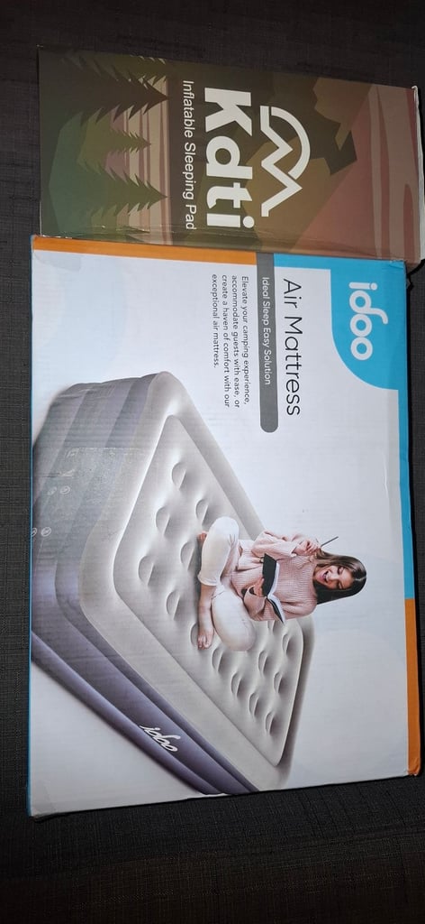 image for Self inflating air bed and self inflating sleep pad