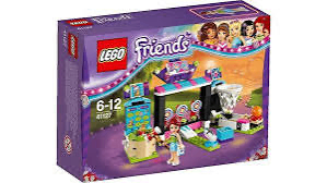 Lego Friends Amusement Park Arcade 41127 Set Complete Boxed As New 