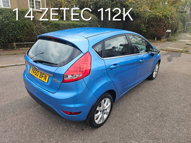 fiesta 1.4 zetec 2key SERV HIS NEW CLUTCH AN CAMBELT DRIVES PERFECT IMMACULATE 