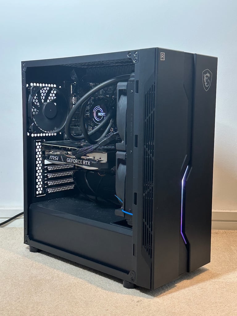 image for Gaming Desktop PC RTX 4070Ti i5-13600KF 16GB RAM 1TB SSD
