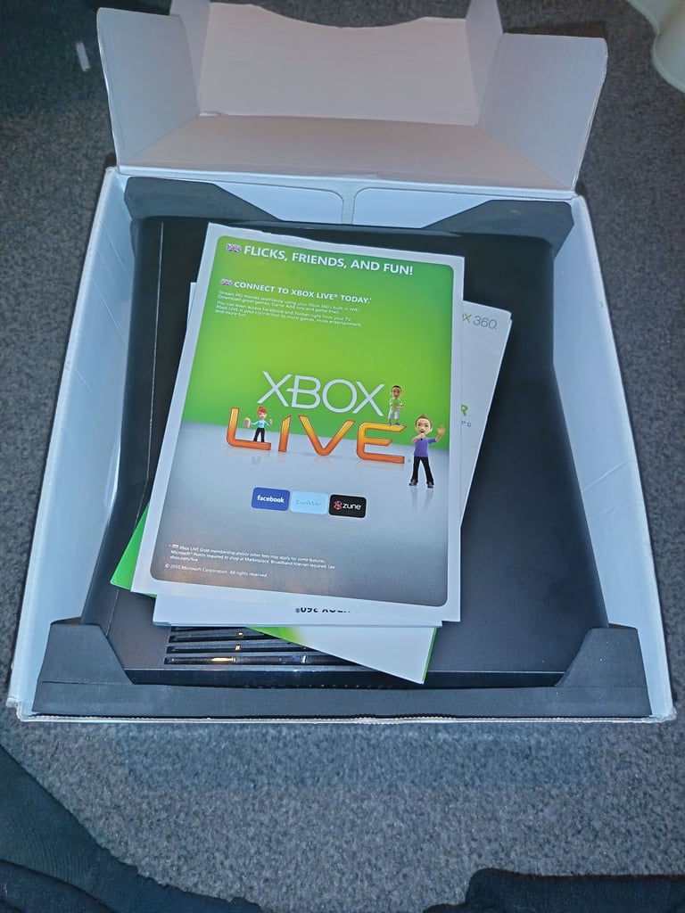 Xbox 360 boxed