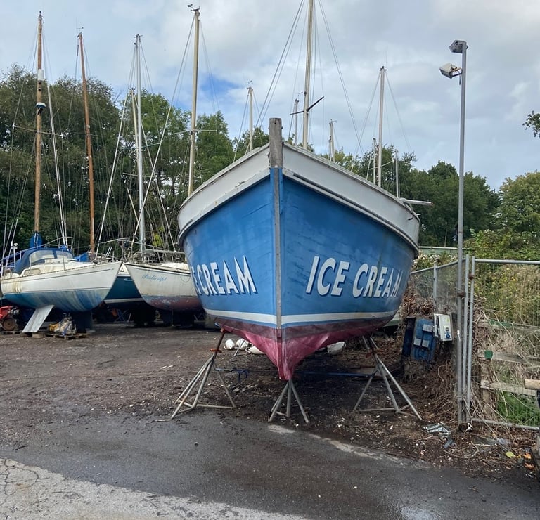 EX FERRY READY FOR ITS NEW VENTURE 