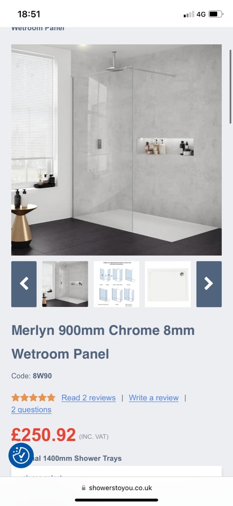 image for Shower screen