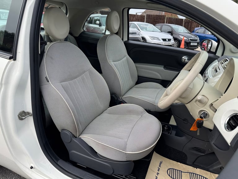 2012 Fiat 500 1.2 Lounge 3dr Dualogic [Start Stop] £20 Road Tax, ULEZ HATCHBACK Petrol Automatic