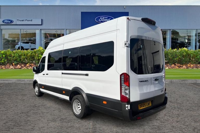 2025 Ford Transit 460 Leader L4 H3 ELWB High Roof 17 Seat Minibus RWD 2.0 EcoBlue 165ps, FRON Min...
