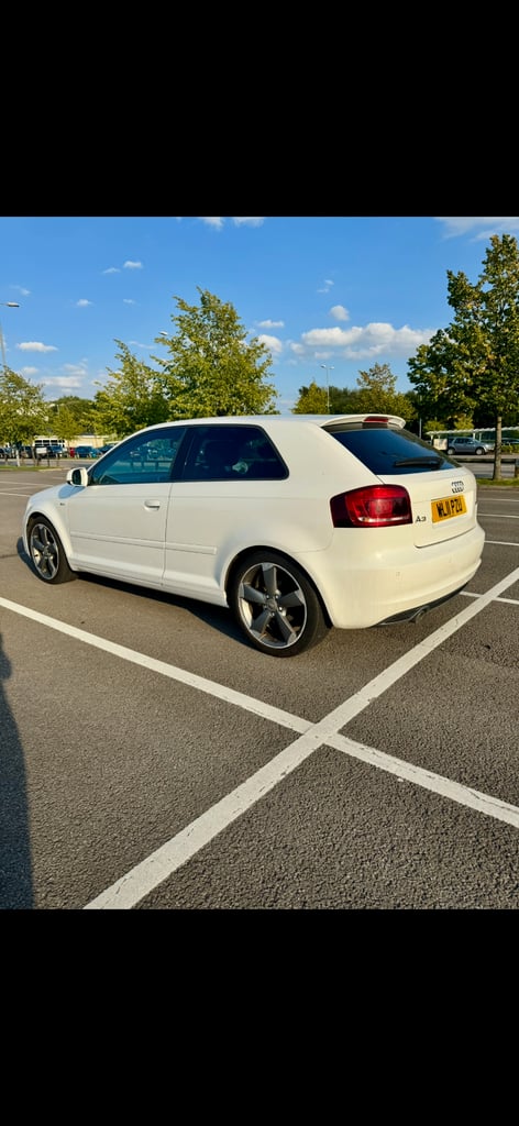 Audi A3 1.9 TDI Special Edition S Line – 2011 – White