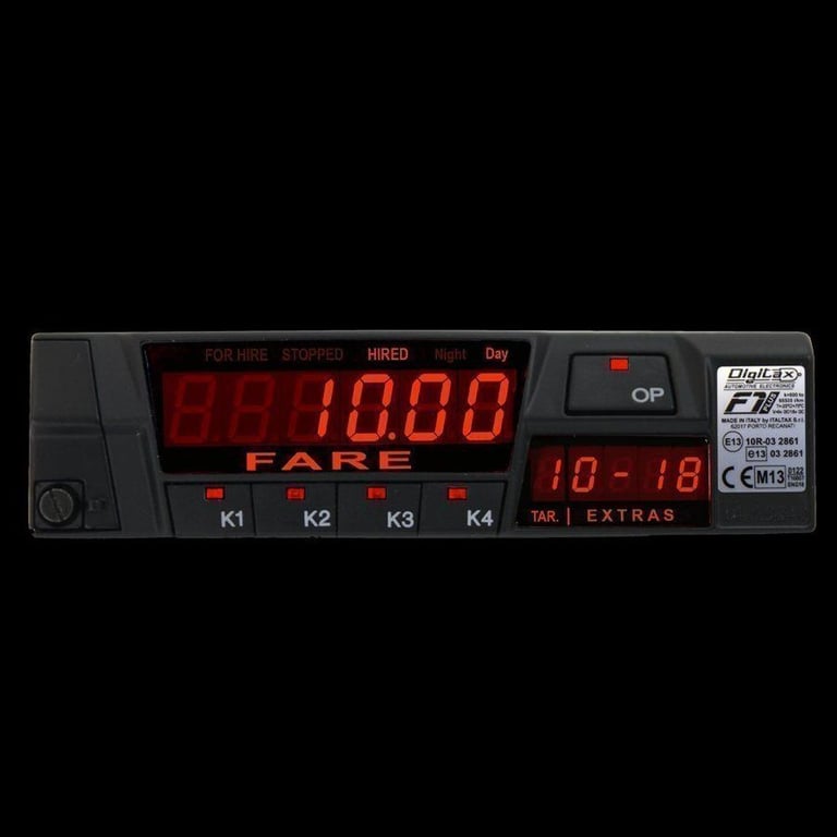 DUNDEE DIGITAX TAXI-METER MAIN AGENT ,,DIGITAX TAXIMETERS DUNDEE SCOTLAND