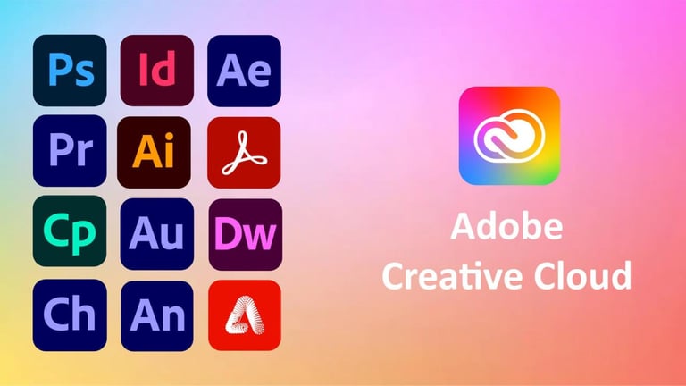 image for Adobe Creative Cloud, One Month, Key