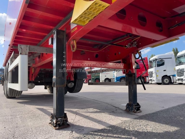KASSBOHRER 71 CU YD ALLOY TIPPER TRAILER 