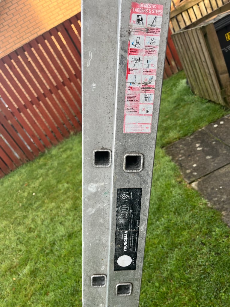 7.3 meters youngman double extension ladder