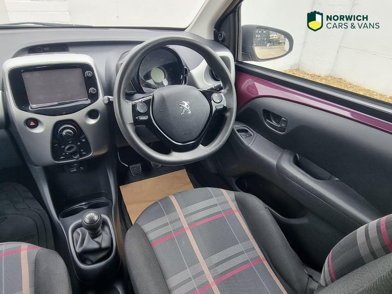 PEUGEOT 108 1.0 Active Purple Manual Petrol 2016