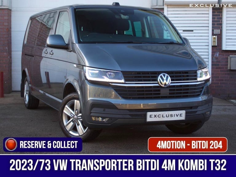 image for 2023 Volkswagen Transporter 2.0 BiTDI 204 Highline Kombi Van 4MOTION DSG WINDOW 