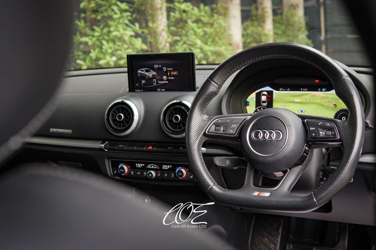 2017 Audi A3 2.0 S3 TFSI Quattro Semi-Auto 4WD 4dr Saloon Petrol Automatic